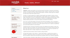 Desktop Screenshot of nanotek.ee